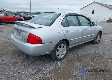 2006 Nissan Sentra 1.8S z USA, uszkodzony, nr VIN 3N1CB51D76L544080